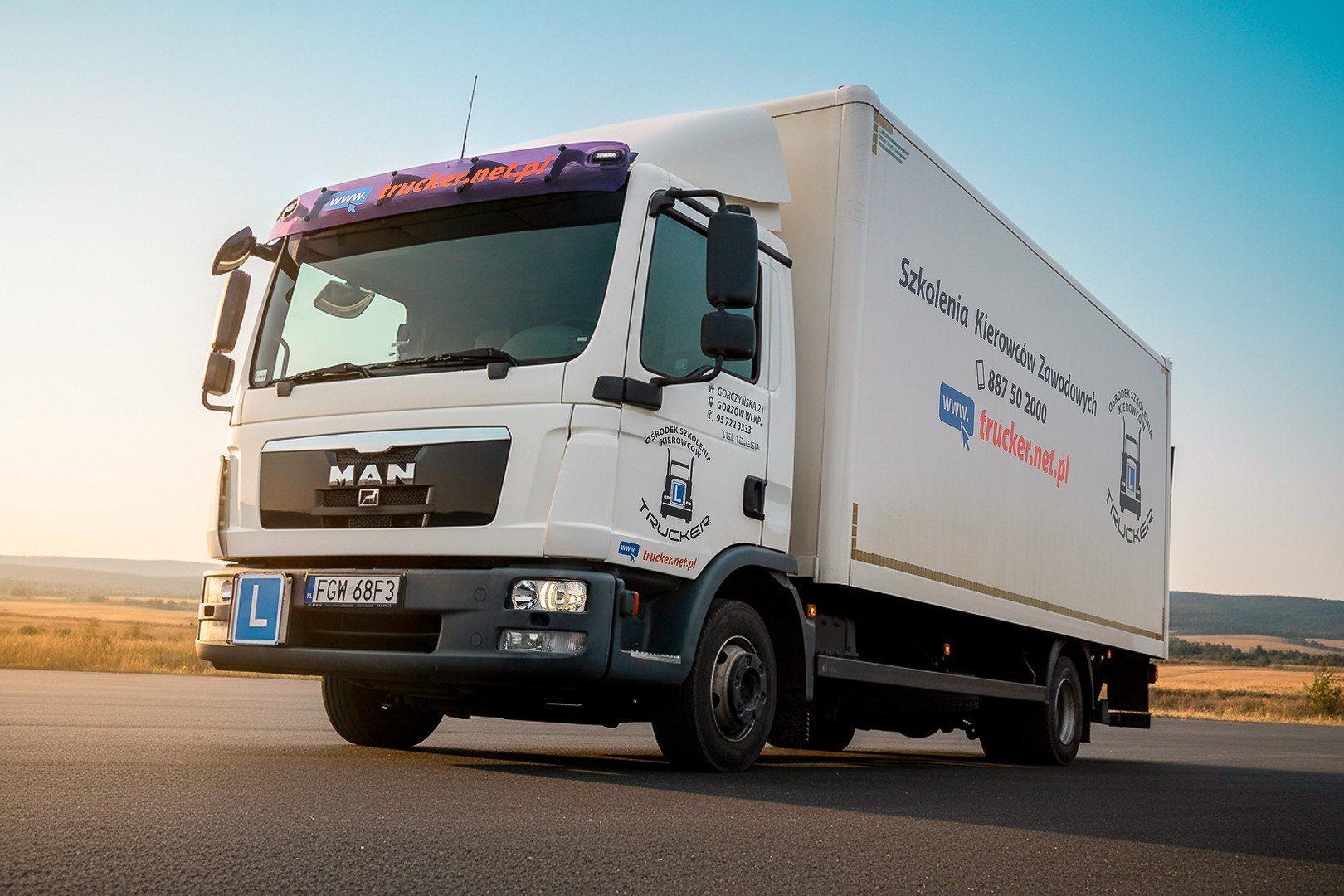 Kurs prawa jazdy kategorii C - pojazd MAN